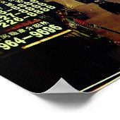Vintage New York Chinatown Poster (Ecke)