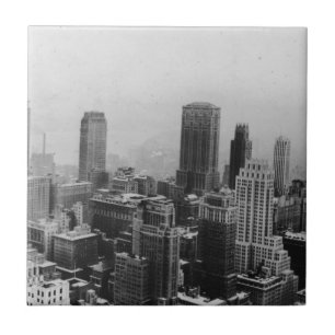 Vintage New York City Fliese