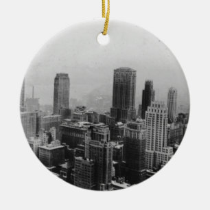 Vintage New York City Keramikornament