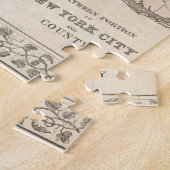 Vintage New York City Map Puzzle (Seite)