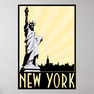 Vintage New York City Poster