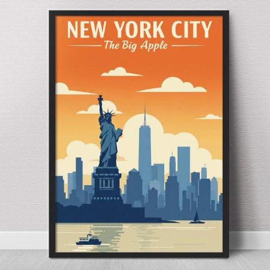 Vintage New York City Poster