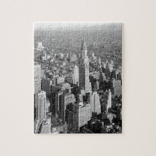 Vintage New York City Puzzle (Vertikal)