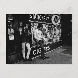 Vintage New York City St. Mark's Place Hippies Postkarte