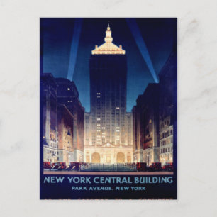 Vintage New York City, USA - Postkarte