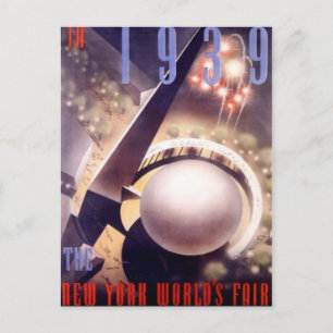 Vintage New York City, USA - Postkarte