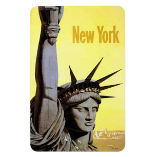 Vintage 'NEW YORK' Flexmagnet Magnet
