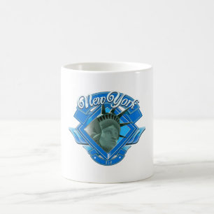 Vintage New York Liberty Logo Kaffeetasse