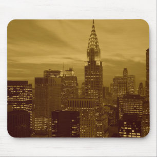 Vintage New York Manhattan Mousepad