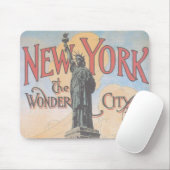 Vintage New York Mouse Pad Mousepad (Mit Mouse)