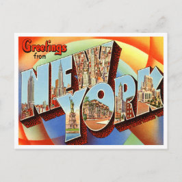 Vintage New York Postkarte