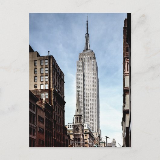 Vintage New York Postkarte (Vorderseite)