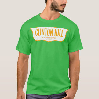 Vintage New York Schild Clinton Hill Brooklyn T-Shirt