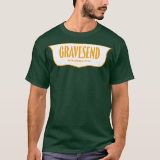 Vintage New York Shield Gravesend Brooklyn T-Shirt