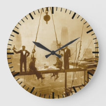 Vintage New Yorker Eisenarbeiter