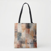 Vintage New Yorker Urbaner Collage-Kunst Tasche (Vorderseite)