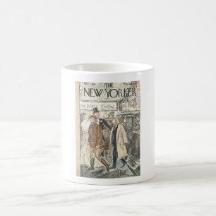 Vintage New- Yorkerabdeckung Kaffeetasse