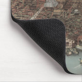 Vintage New- Yorkufergegend Mousepad (Ecke)