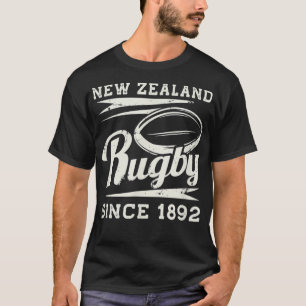 Vintage New Zealand Rugby Since 1892 T-Shirt