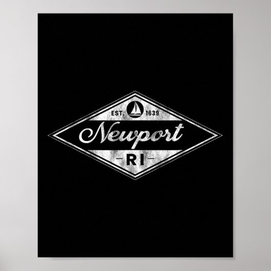 Vintage Newport Poster (Vorne)