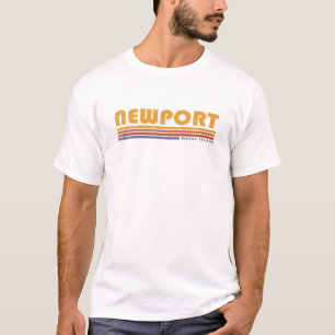 Vintage Newport, RI Rhode Island Retro 70er Jahre T-Shirt