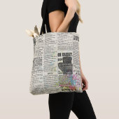 Vintage newspaper advertising tasche (Von Nahem)