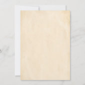 Vintage Newspaper Fun Photo 35th Birthday Party Einladung (Rückseite)