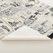 Vintage Newspaper   Sherpadecke (3/4)