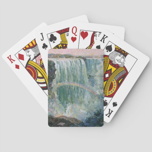 Vintage Niagara Fälle Spielkarten (Rückseite)
