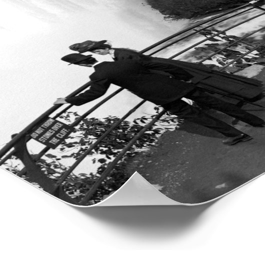 Vintage Niagarafälle - 1908 Poster (Ecke)