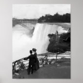Vintage Niagarafälle - 1908 Poster (Vorne)