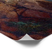 Vintage Niagarafälle von Karl Bodmer 1809-1893 Poster (Ecke)