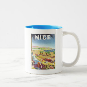 Vintage Nice Frankreich Kaffeetasse