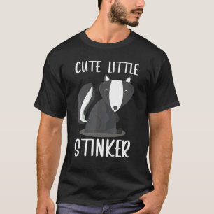 Vintage Nicht ein Knudler Stinktier Süßer klein T-Shirt