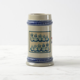 Vintage niederländisches Design, 1905, kleine nied Bierglas