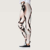 Vintage Niedliche Blonde Thunder_Cove Leggings (Links)