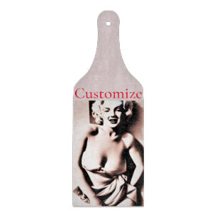 Vintage Niedliche Blonde Thunder_Cove Schneidebrett