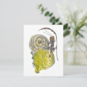 Vintage Niedliche Fantasy Butterfly Fairy mit Flüg (Stehend Vorderseite)