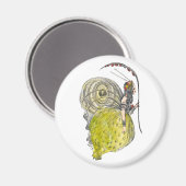 Vintage Niedliche Fantasy Butterfly Fairy mit Flüg Magnet (Vorderseite/Rückseite)