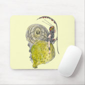 Vintage Niedliche Fantasy Butterfly Fairy mit Flüg Mousepad (Mit Mouse)