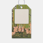 Vintage Niedliche Kinderdusche Geschenkanhänger (Rückseite)