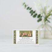 Vintage Niedliche Kinderschutzkarte Begleitkarte (Stehend Vorderseite)