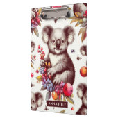 Vintage Niedliche Koala-Malerei Nahtlos Klemmbrett (Links)