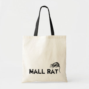 Vintage niedliche MallratteneinkaufsTaschentasche Tragetasche