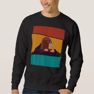 Vintage Niedliche Mole Sweatshirt