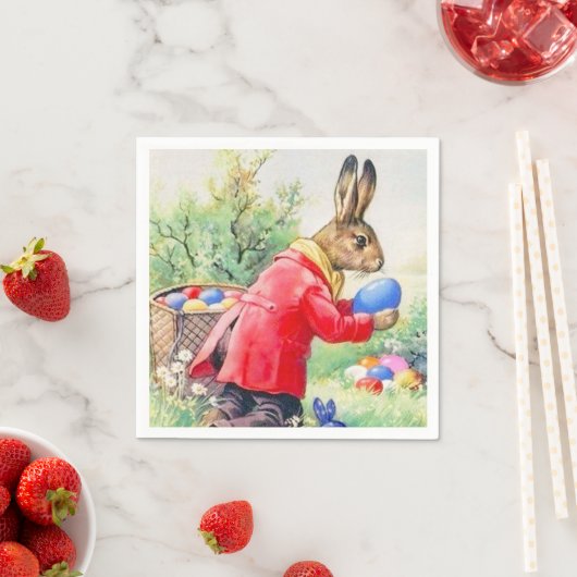 Vintage Niedliche Ostereier Serviette (Beispiel)