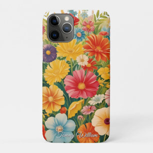 Vintage Niedliche Retro Groovy Hippie Blume Case-Mate iPhone Hülle