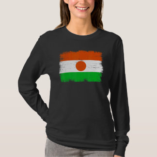 Vintage Niger Flag Nigerien Independence Day T-Shirt