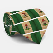 Vintage Nigeria-Flagge Krawatte (Gerollt)