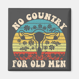 Vintage No Country For Old Men Magnet